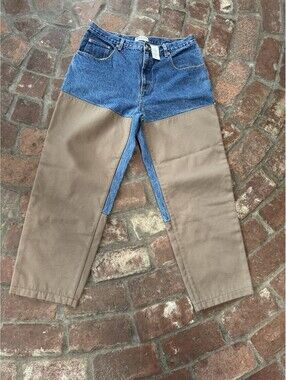 Columbia Roughneck Jean And Canvas Work/Hiking Pants 36x30